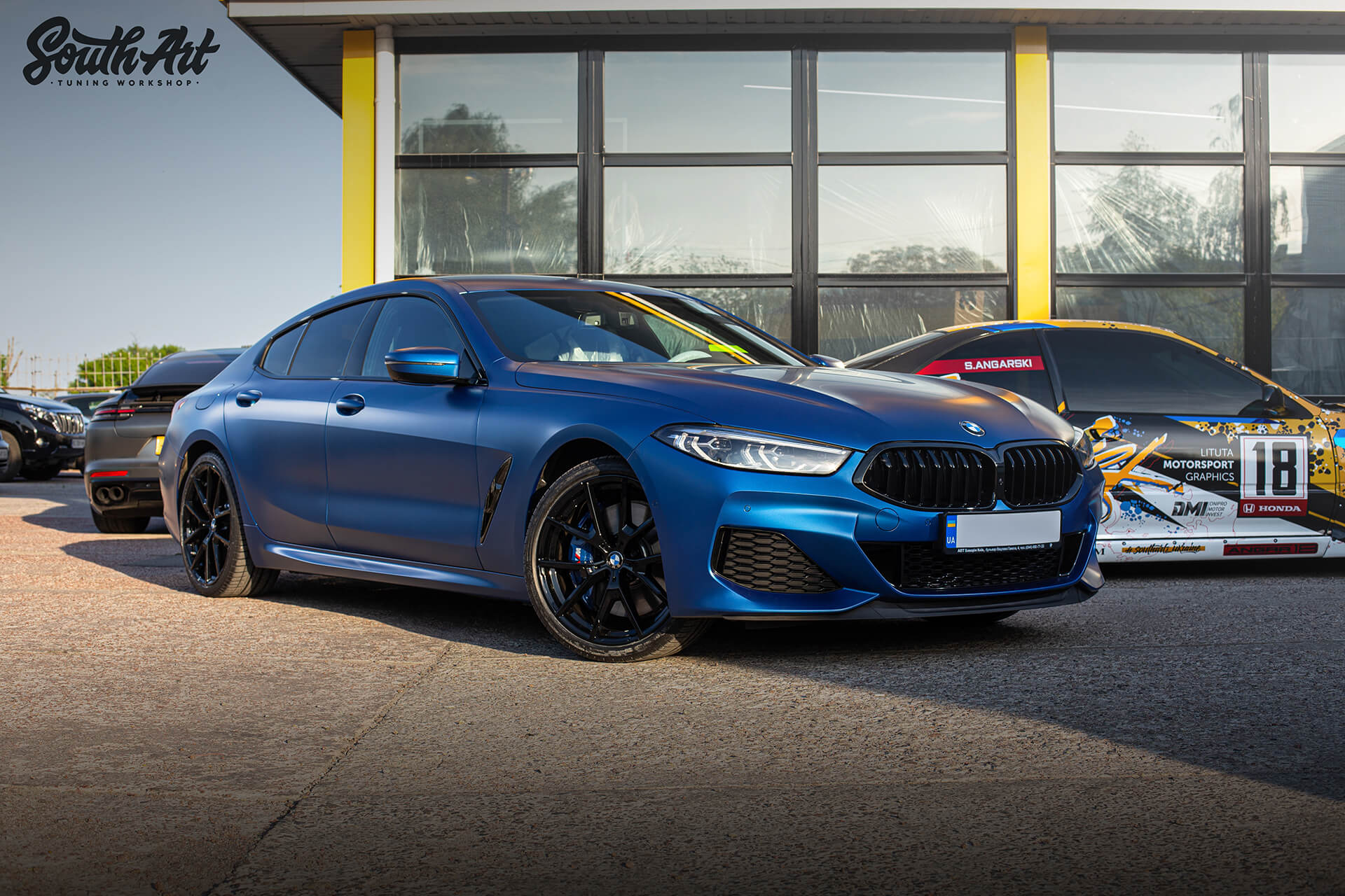 Детейлінг, тонування, захист та обклеювання плівкою авто BMW 8 | South ...