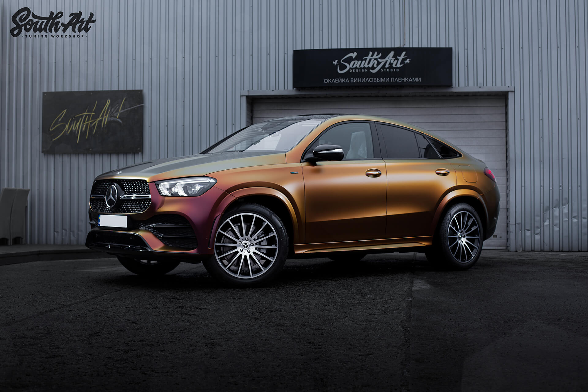 Детейлінг, захист, тонування та обклеювання плівкою авто Mercedes GLE ...