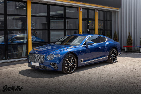 Continental gt синий матовый